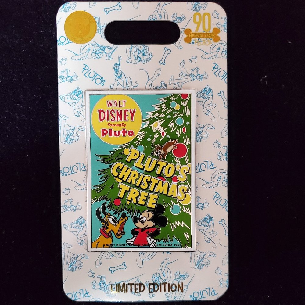 Disney Pluto 90th Anniversary Pin Limited Edition